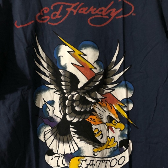 Men’s Ed Hardy long sleeve tee - Picture 2 of 3